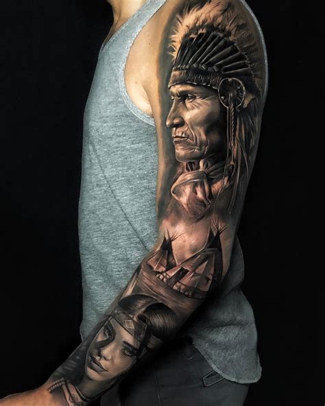 native american shoulder tattoo|native american tattoos for men.